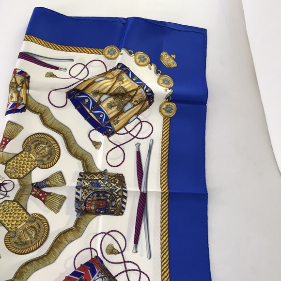 Hermes Les Tambours Scarf/Wrap - Picture 6 of 7